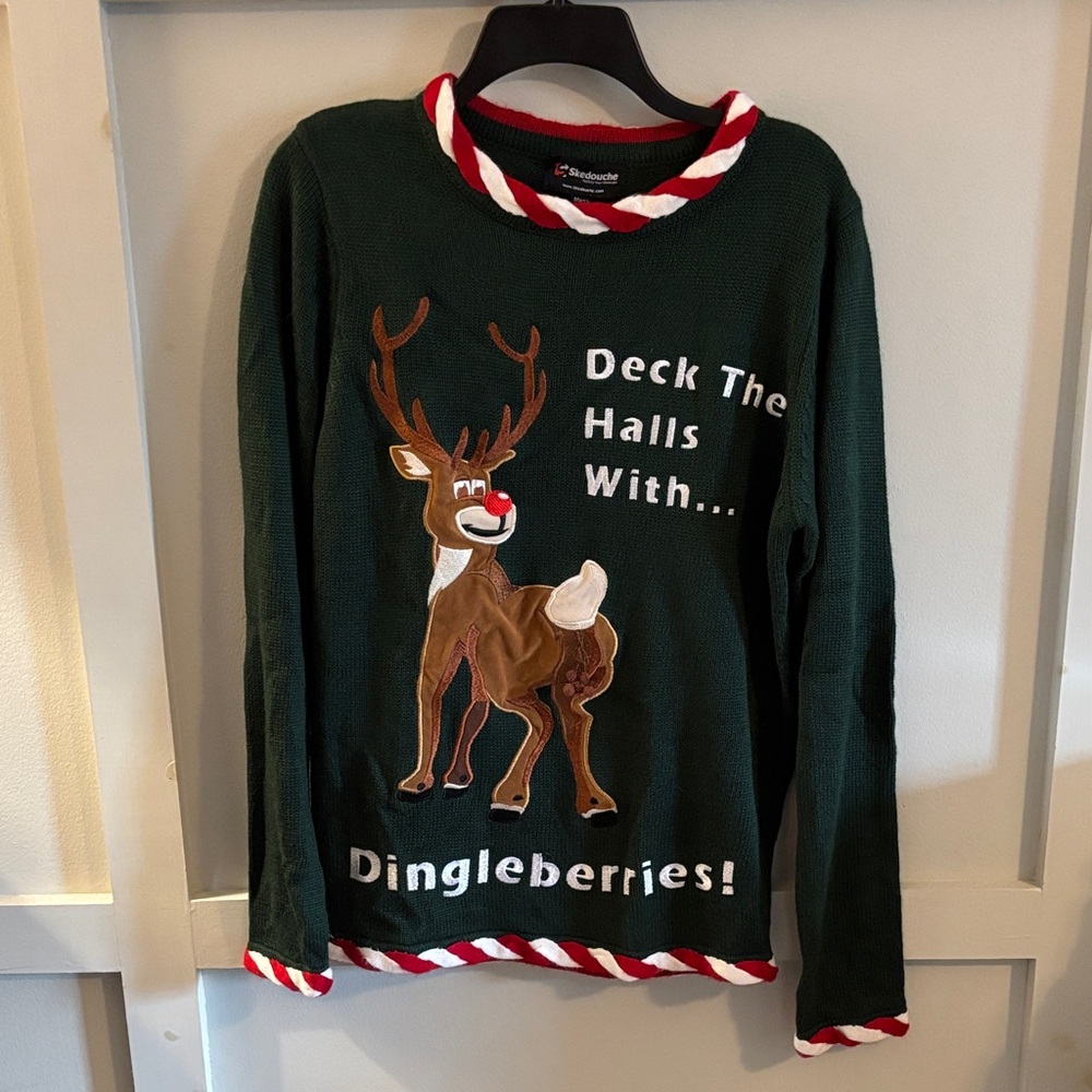Reindeer Dingleberry Ugly Sweater